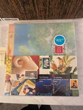 2003 Canada Stamp Collection Hardcover Set - Multi-Color - NEW